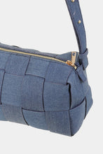 Load image into Gallery viewer, Woven Crossbody Bag with Adjustable Strap (multiple color options)
