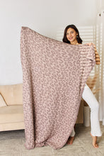 Load image into Gallery viewer, Leopard Decorative Throw Blanket (multiple color options)
