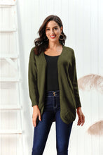 Load image into Gallery viewer, Open Front Long Sleeve Cardigan (multiple color options)
