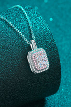 Load image into Gallery viewer, 1 Carat Moissanite Geometric Pendant Chain Necklace
