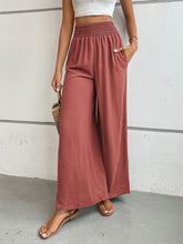 Load image into Gallery viewer, Perfee Wide Leg Pants with Pockets (multiple color options)
