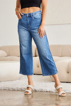 Load image into Gallery viewer, Judy Blue Braid Side Detail Wide Leg Jeans
