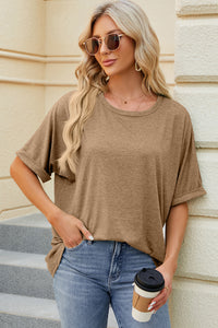 Round Neck Half Sleeve T-Shirt (multiple color options)