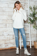 Load image into Gallery viewer, Half Zip Long Sleeve Knit Top
