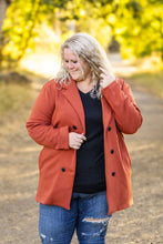 Load image into Gallery viewer, Scarlett Sweater Jacket - Pumpkin
