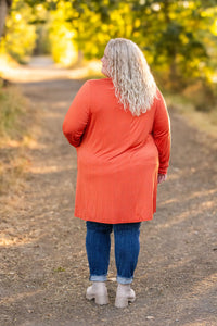 Classic Cardigan - Pumpkin