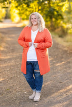 Load image into Gallery viewer, Classic Cardigan - Pumpkin
