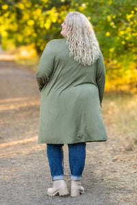 Classic Cardigan - Olive