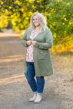 Load image into Gallery viewer, Classic Cardigan - Olive
