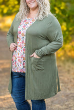 Load image into Gallery viewer, Classic Cardigan - Olive
