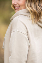 Load image into Gallery viewer, Vintage Wash Hoodie - Beige
