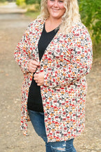 Load image into Gallery viewer, Classic Cardigan - Red Floral
