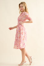 Load image into Gallery viewer, Smocked Waist Printed Midi Dress
