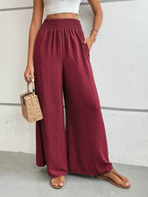 Load image into Gallery viewer, Perfee Wide Leg Pants with Pockets (multiple color options)
