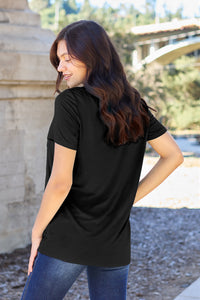 Bamboo V-Neck Short Sleeve T-Shirt (multiple color options)