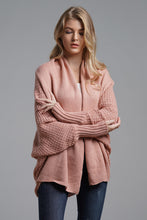 Load image into Gallery viewer, Open Front Batwing Sleeve Cardigan (multiple color options)
