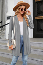 Load image into Gallery viewer, Long Sleeve Open Front Cardigan (multiple color options)
