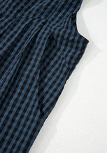 Load image into Gallery viewer, Plaid Wide Strap Wide Leg Overalls
