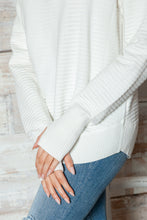 Load image into Gallery viewer, Half Zip Long Sleeve Knit Top
