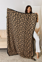 Load image into Gallery viewer, Leopard Decorative Throw Blanket (multiple color options)
