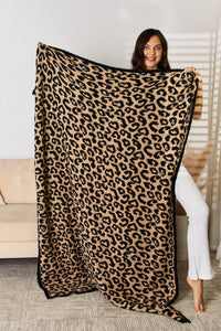 Leopard Decorative Throw Blanket (multiple color options)