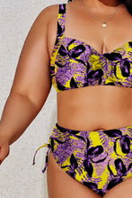 Load image into Gallery viewer, SplashZone Printed Wide Strap Two-Piece Swim S (multiple color/print options)
