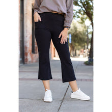 Load image into Gallery viewer, The Delilah - Kick Flare Leggings with Pockets  - Luxe by Julia Rose®
