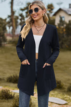 Load image into Gallery viewer, Open Front Long Sleeve Cardigan (multiple color options)
