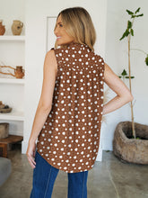 Load image into Gallery viewer, Frill Printed Mock Neck Top (multiple color options)
