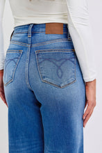 Load image into Gallery viewer, Judy Blue Distressed High Waist Wide Leg Jeans
