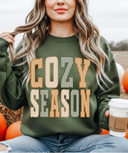 Load image into Gallery viewer, Cozy Season Graphic Tee &amp; Sweatshirt (multiple color options)
