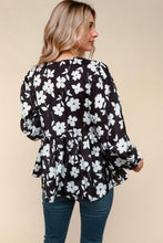 Load image into Gallery viewer, Fleur with Flair Ruffle Sleeve Blouse
