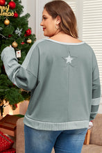 Load image into Gallery viewer, Star Round Neck Long Sleeve Top
