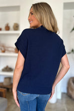 Load image into Gallery viewer, Mock Neck Short Sleeve Sweater (multiple color options)
