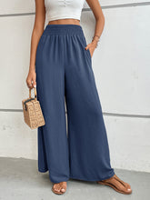 Load image into Gallery viewer, Perfee Wide Leg Pants with Pockets (multiple color options)
