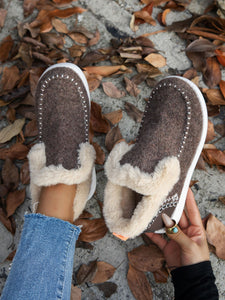 Furry Suede Round Toe Flat Sneakers (multiple color options)