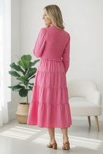 Load image into Gallery viewer, On a Sugar Rush Smocked Midi Dress
