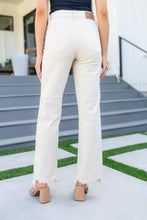 Load image into Gallery viewer, Alice High Rise Over Dyed 90&#39;s Straight Jeans in Light Khaki by Judy Blue
