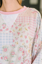 Load image into Gallery viewer, A Little Bias Printed Patchwork Top
