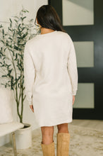Load image into Gallery viewer, All of Fall Textured Long Sleeve Dress
