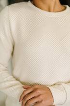 Load image into Gallery viewer, All of Fall Textured Long Sleeve Dress
