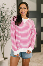 Load image into Gallery viewer, Almost Therapeutic Drop Shoulder Pullover in Candy Pink
