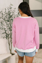 Load image into Gallery viewer, Almost Therapeutic Drop Shoulder Pullover in Candy Pink

