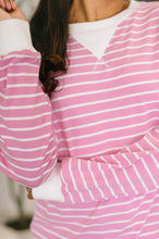 Load image into Gallery viewer, Almost Therapeutic Drop Shoulder Pullover in Candy Pink
