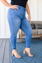 Load image into Gallery viewer, Amanda High Rise Pull on Release Hem Skinny Jeans by Judy Blue
