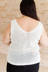 As It Was V-Neck Sweater Tank
