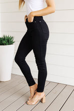 Load image into Gallery viewer, Audrey High Rise Control Top Classic Skinny Jeans in Black by Judy Blue
