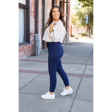 Load image into Gallery viewer, The Nora Navy Joggers  - Luxe by Julia Rose®
