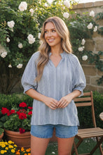 Load image into Gallery viewer, Easy Does It Puff Sleeve Blouse
