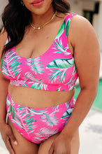 Load image into Gallery viewer, Barbados Tropical Print Swim Top
